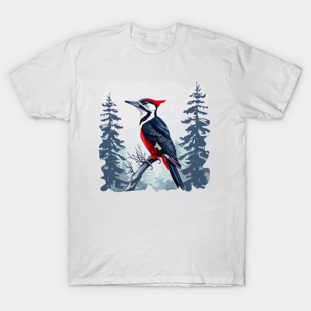 Woodpecker T-Shirt by zooleisurelife